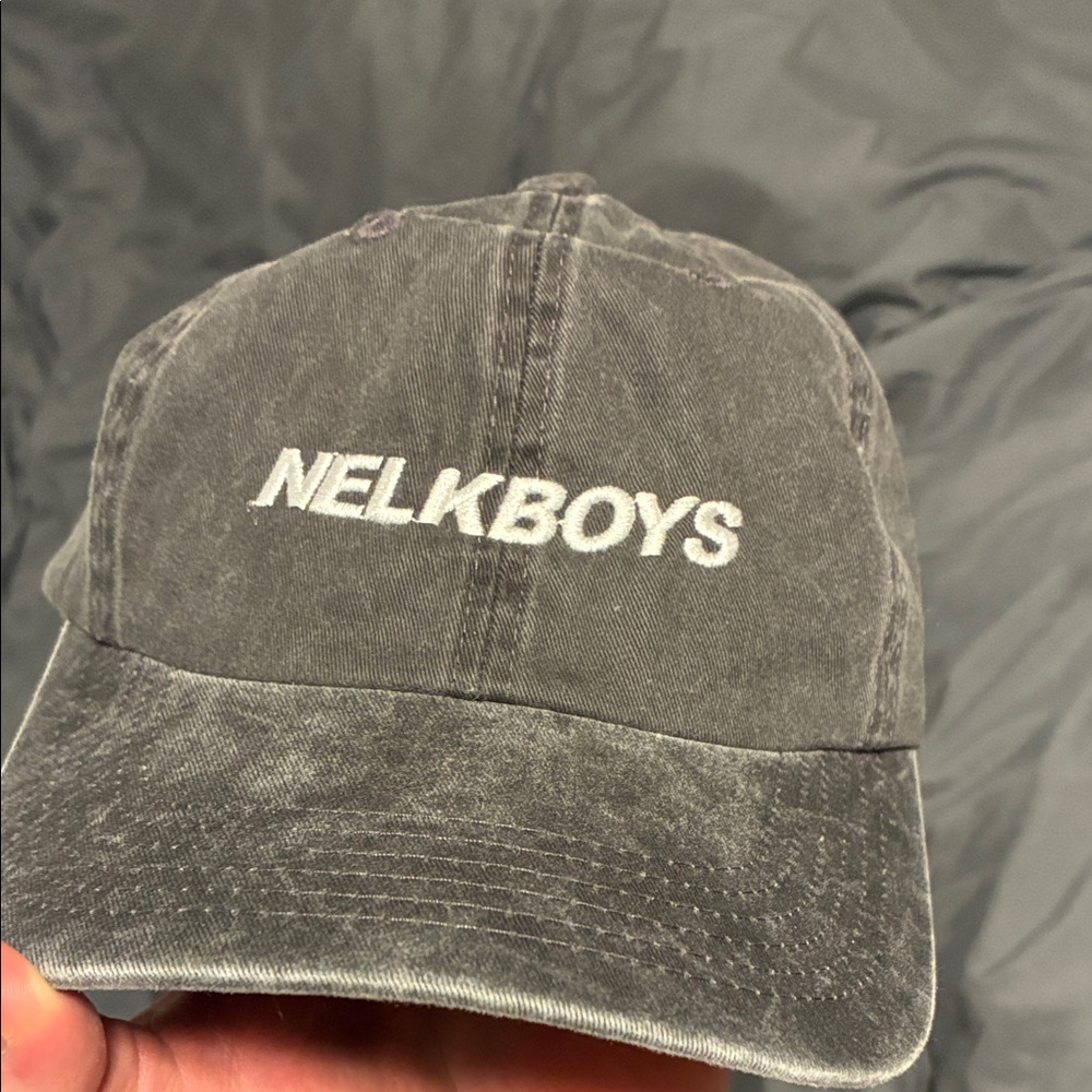 Never worn Nelk Full Send Gray Cap